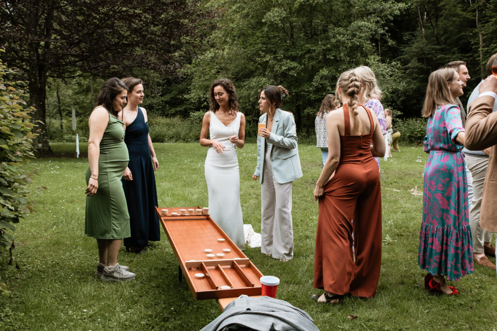 trouwfotograaf belgische ardennen trouwfotograaf frankrijk bruidsfotograaf kasteel trouwborrel receptie 