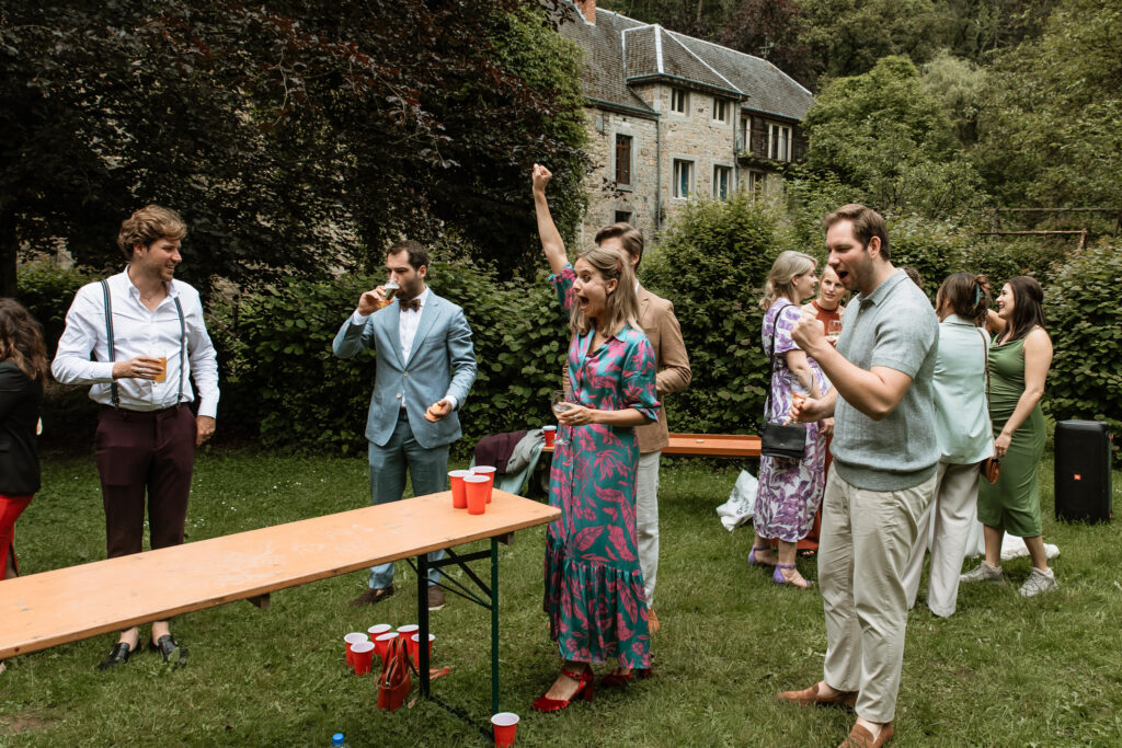 trouwfotograaf belgische ardennen trouwfotograaf frankrijk bruidsfotograaf kasteel trouwborrel receptie 