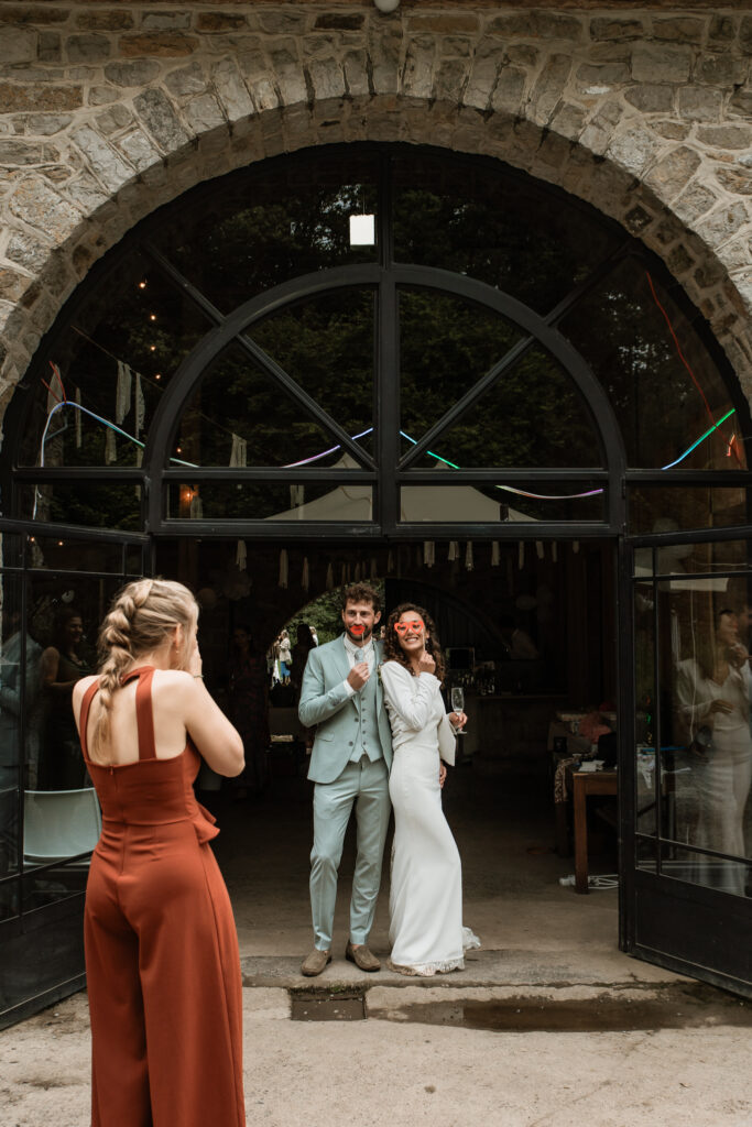 trouwfotograaf belgische ardennen trouwfotograaf frankrijk bruidsfotograaf kasteel trouwborrel receptie 
