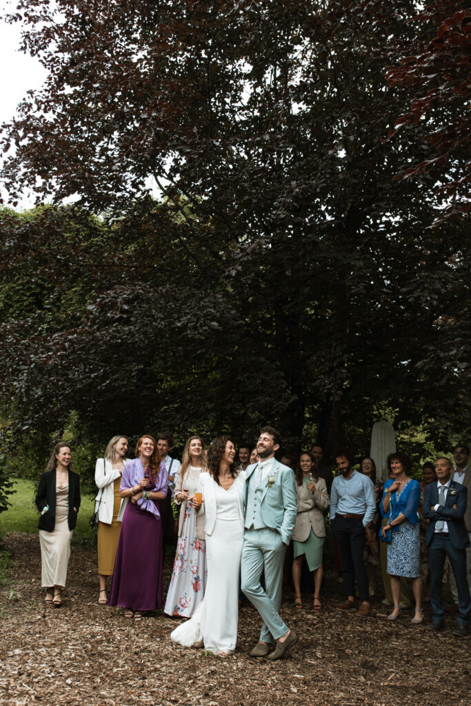 trouwfotograaf belgische ardennen trouwfotograaf frankrijk bruidsfotograaf kasteel trouwborrel receptie 