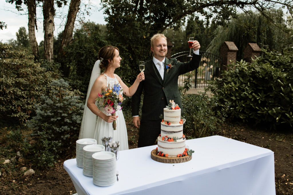 bruidsfotograaf foto's bruiloft taart bruidstaart
