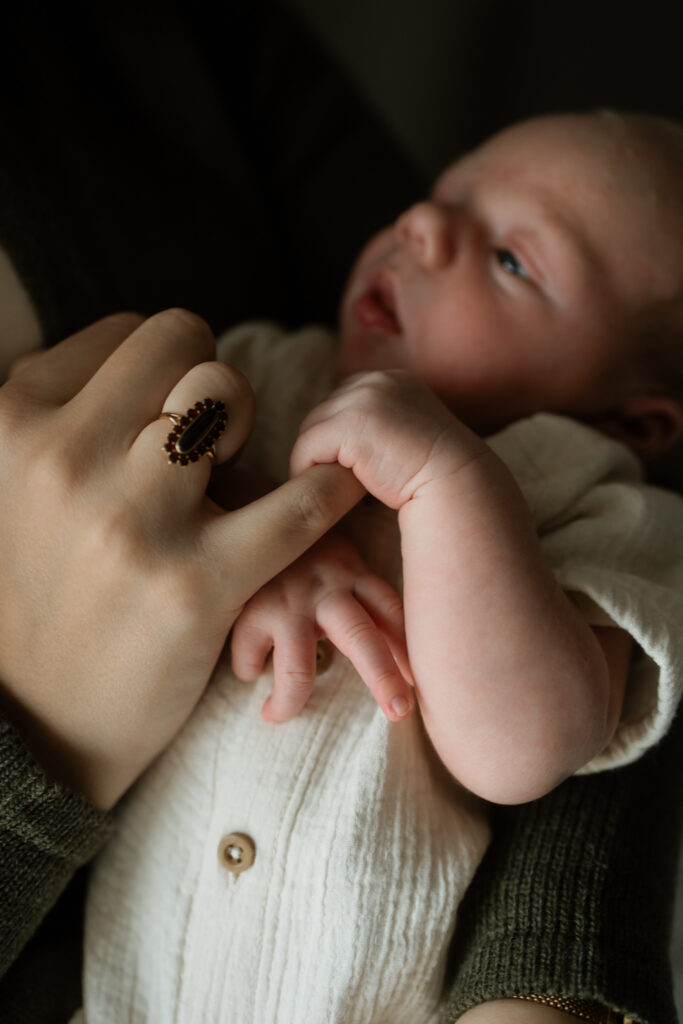 newbornshoot valkenswaard hvid knitwar