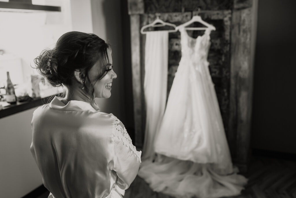 zwart wit foto's trouwfotografie bruidsfotograaf