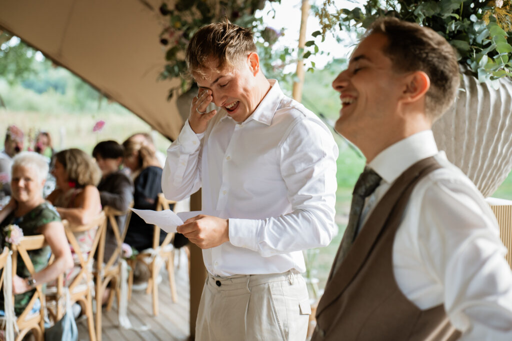 ceremonie borrel trouwfotograaf 